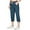 Blue, variant on Pantalones Para Mujer Lounge Pants Women Women's Relaxed Lightweight Woven Cargo Capri Pant Pants for Women Trendy Flowy Pants Green M