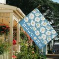 thumbnail image 3 of Spring Summer Daisy Garden Flag 28x40 Inch Double Side for Outdoor Courtyard Garden Decor Flowers Welcome Holiday Flag for Outside Decoration, 3 of 6