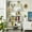 White, variant on HOMEFORT 6-Shelf Geometric Bookcase, Wood S-Shaped Bookshelf, Modern Staggered Bookcase Bookshelf. White and Black