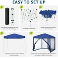 thumbnail image 6 of ChaoLink 10x10 Instant Pop-Up Canopy Tent, Mosquito Netting & Zipper Doors, Portable Outdoor Camping Shelter, 6 of 8