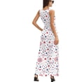 thumbnail image 3 of Asklazy Women Sleeveless Deep V Neck Loose Plain Long Maxi Casual Dress,st patricks day,XL, 3 of 13