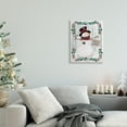 thumbnail image 2 of Stupell Industries Winter Welcome Greeting Snowman Forest Holly Florals Holiday Painting Gallery Wrapped Canvas Art Print Wall Art, 16 x 20, 2 of 6