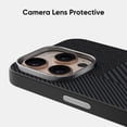 thumbnail image 6 of Stylish Texutre Case Cover for Apple iPhone 16 Pro Max, Slim Fit [Compatible with Magsafe & Accessories] Shockproof Drop Protection Anti-Scratch Anti-Slip Bumper Rugged Case for Men,Black, 6 of 6