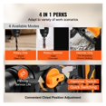 1500W Rotary Hammer Drill Max Drilling 32mm 4 Modes SDSPlus Corded