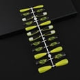 thumbnail image 3 of 24 PCS False Nail  Reusable False Nail Tips Manicure Set with Adhesive Tool for Daily Office Routine Duties, 3 of 7
