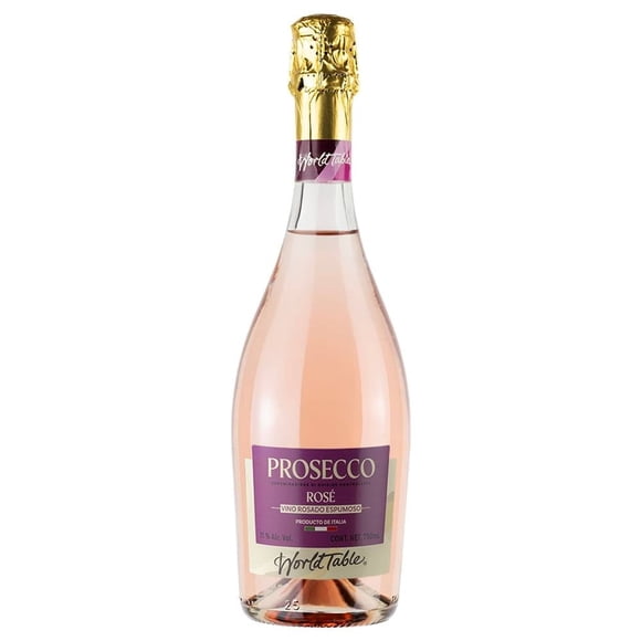 Vino Rosado World Table Prosecco rose Espumoso Extra Seco 750 ml