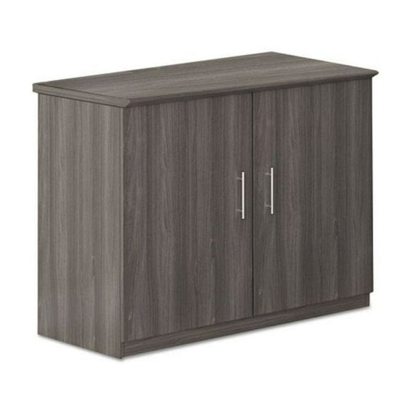 Safco Medina Series Storage Cabinet, 36w x 20d x 29 1/2h, Gray Steel -MLNMSCLGS