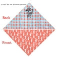 thumbnail image 5 of Bufanda de Pascua de dos caras para perros y gatos | Bandana triangular de licra multicolor | Accesorio elegante y duradero para mascotas | Babero festivo y servilleta para la hora de comer par, 5 of 5