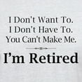 thumbnail image 3 of CafePress - Retired Dark T Shirt - Men's Classic Graphic T-Shirt, 3 of 4
