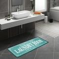 thumbnail image 5 of Laundry Room Rug Runner Non Slip Laundry Mats Mudroom Runner Farmhouse Kitchen Floor Mat Bathroom Laundry Room Decor Accessories( Teal, 20 X 47 inch ), 5 of 6