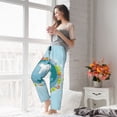 thumbnail image 5 of Sikiie Dreaming Travel Women’s Ultra-Soft Comfy Lounge Pants Sleepwear Comfy Lounge Pants Drawstring Sleep Bottoms with PocketsLarge, 5 of 6