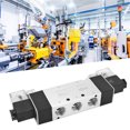 thumbnail image 1 of Pneumatic Solenoid Air Valve 3 Position 5 Way Connection Type Electric Pneumatic Solenoid Control Valve, 1 of 7