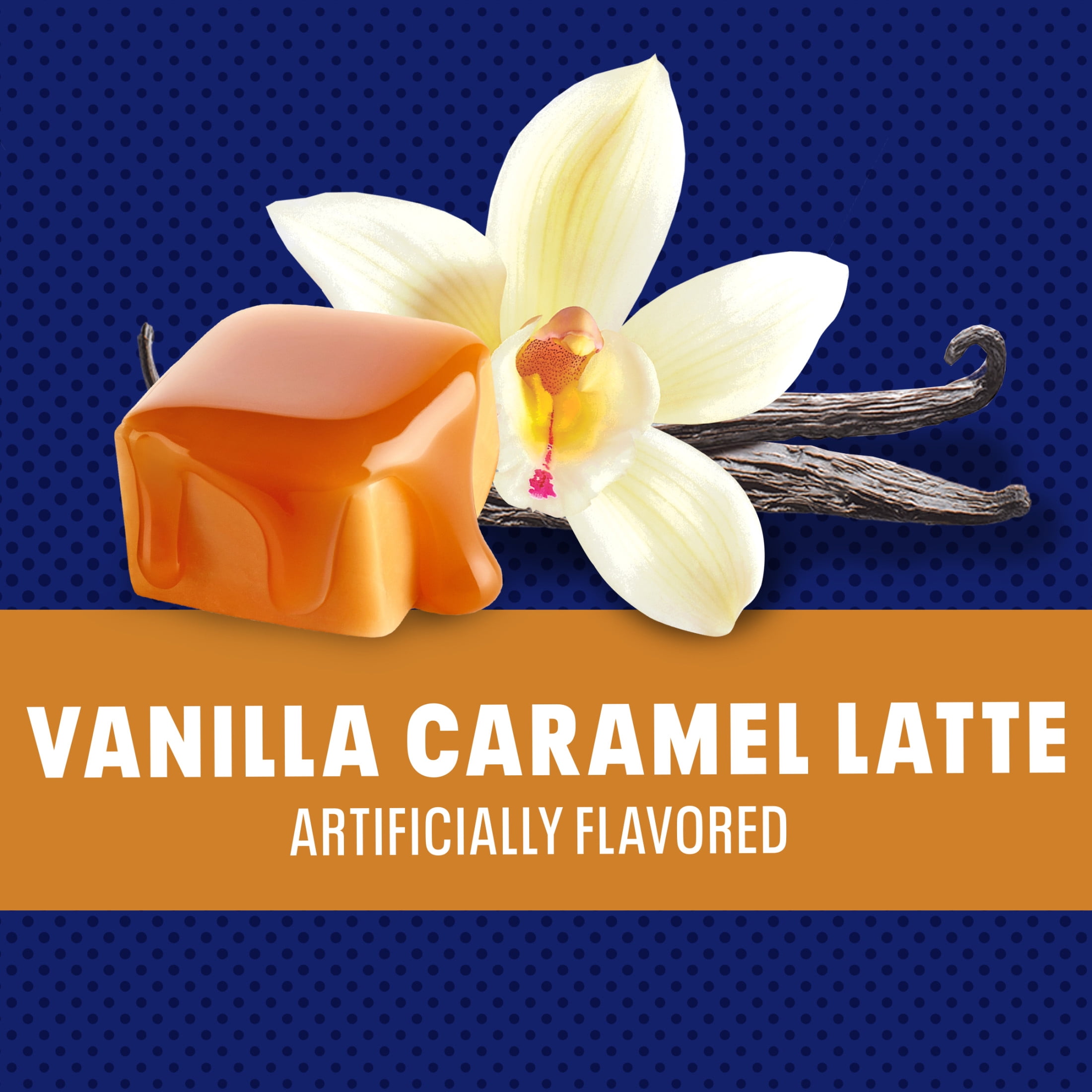 Maxwell House International Vanilla Caramel Latte Cafe Style Beverage Mix, 8.7 oz. Canister