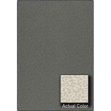 - Milliken Imagine Area Rugs - BRIDGEWATER Contemporary Sea Oat Curls Curves Swirls Curls Rug