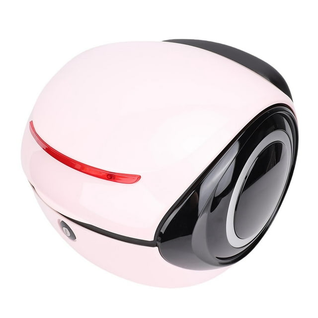 32L Motorcycle Top Case, Universal Vintage Motorcycle Tail Box, Motorbike Scooter Trunk Lockable Storage Carrier Waterproofing Helmet Hard Luggage Rear Box