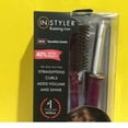 thumbnail image 4 of Instyler 3/4" Purple Rotating Iron 3 Heat Setting Straightener Curler Curling Tong Tourmaline Ceramic Barrel Wave Machine Salon Professional, 4 of 6
