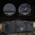 thumbnail image 3 of Bolsa de lona VEAGIA 86L para viajes, gimnasio y deportes que repele el agua, 3 of 7