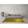 thumbnail image 3 of Ahgly Company Indoor Rectangle Oriental Yellow Industrial Area Rugs, 2' x 3', 3 of 4
