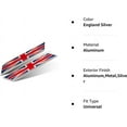 thumbnail image 3 of HSHDLDF Car Styling 3D Aluminum Epoxy National Flag Logo Emblem Sticker Metal Decal Badge Auto Exterior Accessory (England Silver), 3 of 3