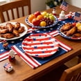 thumbnail image 1 of Disposable Paper Plates 25pcs Independence Day Party Decoration Disposable Paper Plates Festival Theme Tableware Celebration, 1 of 6