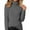 AA-Dark Gray, variant on Watermelon Red Fuzzy Pullover for Women Oversized Long Sleeve Sherpa Lined Fleece Sweatshirts Solid Color Mock Neck Sweaters Tops L