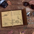 thumbnail image 4 of Journal Blank Pages Polyurethane (PU) Leather Refillable Vintage Sketch Book Travel Notebook Diary Gift for Girls, 4 of 5