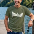 thumbnail image 4 of Jollimate Dadman T-Shirt, Superhero Dad Graphic Tee, Funny Father's Day Gift, Cool Dad Shirt for Men, 4 of 6