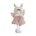 thumbnail image 3 of Adorno de muñeco de ángel colgante para de Navidad, decoración para de Navidad, decoración navideña para interiores, dormitorios, Rosa, 3 of 8
