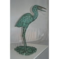 thumbnail image 2 of Nifao Heron Outdoor Fountain Statue, Bronze Garden Water Feature Sculpture for Patio & Yard – Garden Outdoor Decor Sculpture, 14"L x 24"W x 26"H, 2 of 11