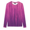 thumbnail image 3 of RKSTN Chemises à Manches Longues pour Femmes Mode Chandail à Col Rond Imprimé Teinture sur Nœuds Décontracté Sortie Blouses Amples Hauts, 3 of 3