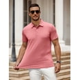 thumbnail image 6 of COOFANDY Mens Golf Polo Shirt Short Sleeve Moisture Wicking Quick Dry Performance Sport Casual Stylish Collared Shirts, 6 of 6