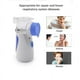 thumbnail image 5 of Inhalador Nebulizador, Máquina Nebulizadora Humidificador Atomizador De Vapor Personal De Mano con Cargador USB para Niños Y Adultos,Azul, 5 of 5
