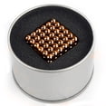thumbnail image 3 of Juego De Bolas Magneticas 216 Piezas 5mm ilios innova  naranja, 3 of 5