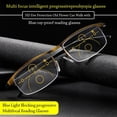 thumbnail image 2 of Progressive Multifocal Simple Eye Protection Anti-Blue Light Ultra Light Glasses Presbyopic Eyewear Sports Reading Glasses, 2 of 7