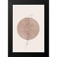 thumbnail image 2 of The Miuus Studio 13x18 Black Modern Framed Museum Art Print Titled - Line Flower, 2 of 5