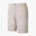 thumbnail image 2 of RYDCOT Mens Golf Dress Shorts with Pockets Stretch Waist Quick Dry 9 Inch Inseam Classic-Fit Lightweight Breathable Twill Chino Shorts for Hiking Casual Work Beige, 2 of 8