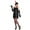 Black, variant on Amscan Womens Flashy Flapper Costume
