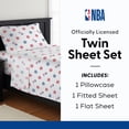 thumbnail image 5 of NBA Multi Team E W Split Twin Sheet Set, 5 of 6