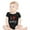 Black, variant on Weebloom Baby Pajamas, Short Sleeve Letter Prints Bodysuits Clothes Sleepwear Baby Girl Rompers,9-12 Months