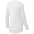 thumbnail image 2 of New Balance Womens Long Sleeve Tech T-Shirt White L, 2 of 6