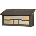 thumbnail image 1 of Americas Finest Lighting AF-3062-BZ-GI Cloud Lift Horizontal Mailbox, Gold Iridescent - Architectural Bronze, 1 of 1