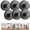 Gray, variant on 6PCS No Drill Suction Cup Hooks, Waterproof Reusable Stainless Steel Towel Hooks, 15lbs Strong Wall Hangers for Shower, Kitchen, Glass & Tile Surfaces(Bronze)