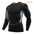 thumbnail image 3 of Jumpingount Ropa interior térmica para hombre, mallas de secado rápido para correr, ropa deportiva de compresión cálida para motocicleta, Type2 NO2, 3 of 6