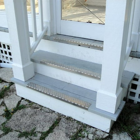 Bamboo Stair Nosing - Tucker Murphy Pet Bessette Silver Nosing Stair Tread