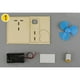thumbnail image 3 of DIY Fan Motor Model Toy Science Kit Crafts Física Proyectos escolares Kit de ensamblaje Circuito eléctrico educativo Kit de motor Juguete para niños, 3 of 4