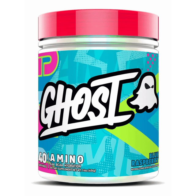 Ghost Amino Eaa Bcaa 40 Ser. Sabor Blue Raspberry