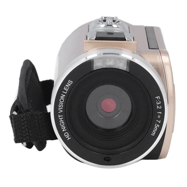Grabadora De Video Digital Full HD 1080P 30MP 18X Zoom Videocámara De Visión Nocturna LCD Giratoria De 3.0 Pulgadas