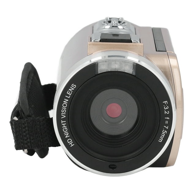 Grabadora De Video Digital Full HD 1080P 30MP 18X Zoom Videocámara De Visión Nocturna LCD Giratoria De 3.0 Pulgadas