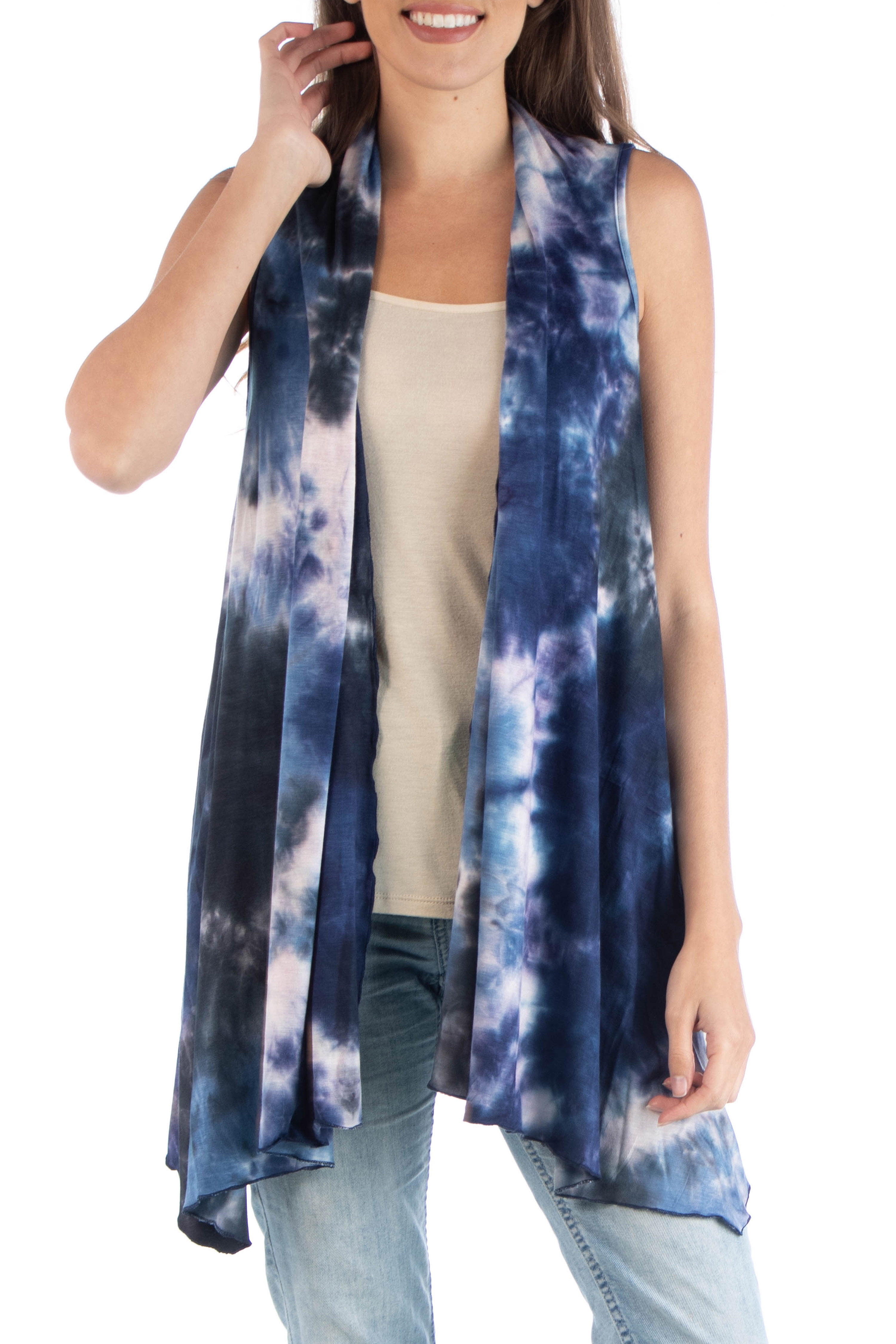 boho sleeveless cardigan