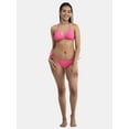 thumbnail image 2 of No Boundaries Women's Triangle Tie Bikini Top, Sizes XXS-XXL, 2 of 5